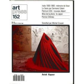 Revue Art Press N°152 - ANISH KAPOOR - Novembre 1990