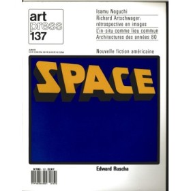 Revue Art Press N°137 - EDWARD RUSCHA - Juin 1989