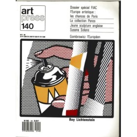 Revue Art Press N°140 - ROY LICHTENSTEIN - Octobre 1989