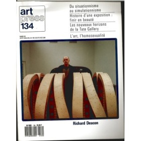 Revue Art Press N°134 - RICHARD DEACON - Mars 1989