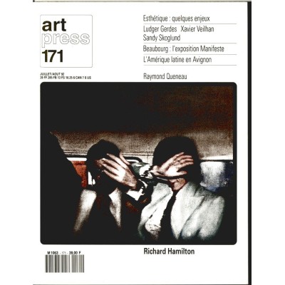 Revue Art Press N°171 - RICHARD HAMILTON - Juillet/août 1992
