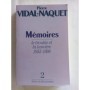 Mémoires. 2