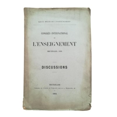 Congrès international de l'enseignement Bruxelles