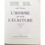 Collectif | L'homme avant l'écriture