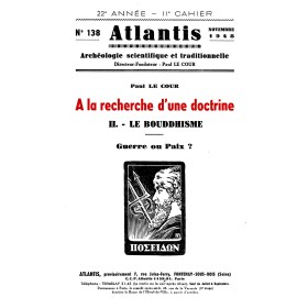 Revue Atlantis N°138 / 1948 / A la recherche d’une doctrine - II - Le bouddhisme / REIMPRESSION