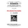 Revue Atlantis N°140 / 1949 / A la recherche d’une doctrine - IV - L’islamisme / REIMPRESSION
