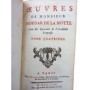 La Motte, Antoine de | Oeuvres / de monsieur Houdar de La Motte. L'un des quarante de l'Académie Françoise