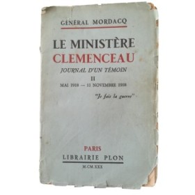 Le Ministère Clemenceau