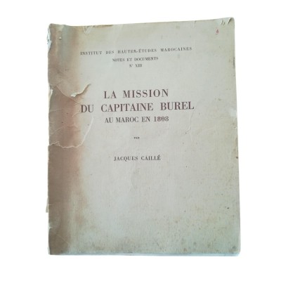 La Mission du capitaine Burel au Maroc en 1808