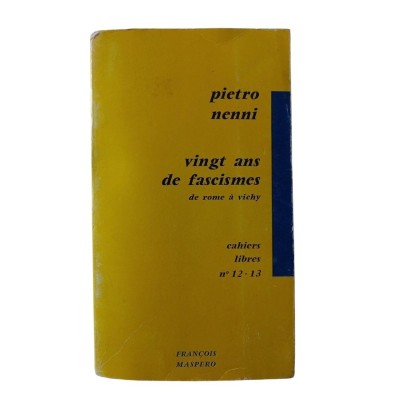 Vingt ans de fascismes