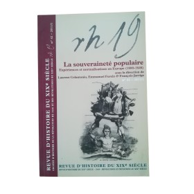 Société d'histoire de la révolution de 1848 et des révolutions du XIXe siècle | Revue d'histoire du XIXe siècle : n°42- 2011/1.