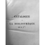 Libri, Guillaume | Catalogue des livres de la bibliothèque de M. L*** dont la vente se fera le... 28 juin 1847...