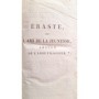 Fillassier, Jean-Jacques | Éraste, ou l'Ami de la jeunesse