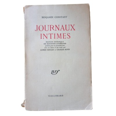 Journaux intimes. Édition intégrale des manuscrits autographes...