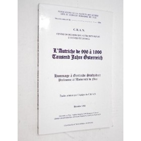 C.R.A.N. - L'autriche de 996 à 1996. Hommage à gertrude Stolwitzer