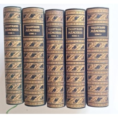 Mémoires complets et authentiques de Talleyrand