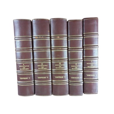 Chronique des Pasquier.... 10 tomes en 5 vol. Complet.