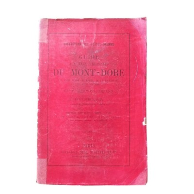 Guide aux eaux thermales du Mont-Dore