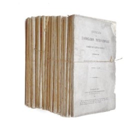 Association - Annales de l'Association internationale pour le progrès des sciences sociales. Sessions 1 à 4