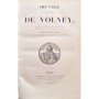 Volney, Constantin-François de Chasseboeuf de | Oeuvres complètes de Volney