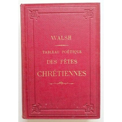 Tableau poétique des fêtes chrétiennes