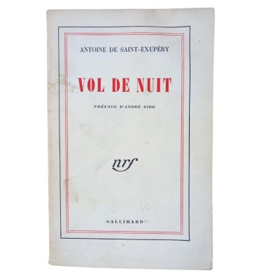 Vol de nuit. Préface d'André Gide... (537e édition)