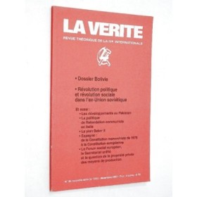 IVe internationale - Revue La Vérité. N°35 12/2003