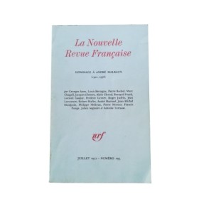 Hommage à André Malraux : 1901-1976 - N° 295 Juillet 1977
