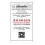Revue Atlantis N°188 / 1957 /  Bourges Haut lieu de la tradition / REIMPRESSION