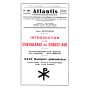 Revue Atlantis N°184 / 1956 / Introduction à la chevalerie du Christ-Roi / REIMPRESSION
