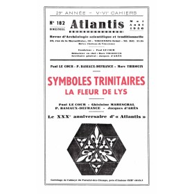 Revue Atlantis N°182 / 1956 / Symboles trinitaires. La fleur de lys / REIMPRESSION