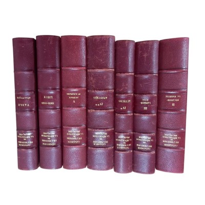 Bibliothèque nationale. Département des imprimés. Catalogue de l'histoire de la Révolution française.