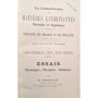 Ehrsam, R. | La Connaissance des matières lubrifiantes minérales et organiques