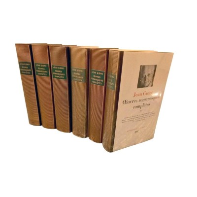 Oeuvres romanesques complètes / Jean Giono - éd. établie par Robert Ricatte.
