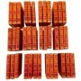 Bel ensemble des romans de Walter Scott en 37 petits vol. en très belle reliure uniforme