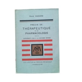 Précis de thérapeutique et de pharmacologie. Supplément (1953) à la 9e édition.