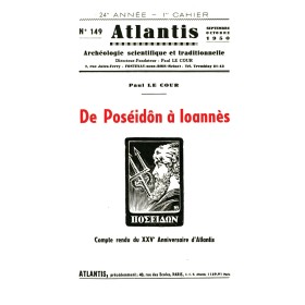 Revue Atlantis N°149 / 1950 / De Poséidon à Ioannès - XXVe anniversaire d’Atlantis / REIMPRESSION