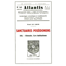 Revue Atlantis N°165 / 1953 / Sanctuaires poséidoniens - III. Eleusis / REIMPRESSION