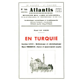 Revue Atlantis N°166 / 1953 / En Turquie / REIMPRESSION