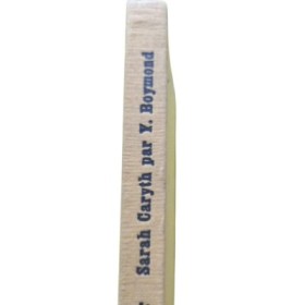 Sarah Caryth : dompteuse et charmeuse de serpents / par Yvonne Boymond