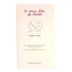 La Jeune fille de Cholet : pages inédites du Journal intime""