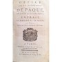 Église catholique | Office de la quinzaine de Pâque, en latin et en françois, extrait du bréviaire et du missel de Paris