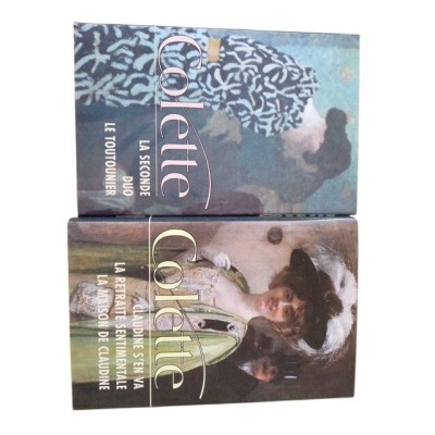 2 livres contenant 6 titres dee Colette