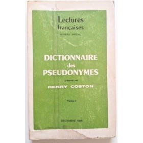 Dictionnaire des pseudonymes Tome 2