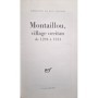 Le Roy Ladurie, Emmanuel | Montaillou, village occitan : de 1294 à 1324