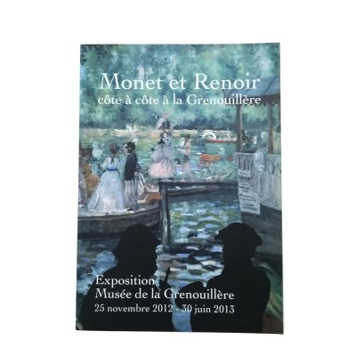 Monet et Renoir côte à côte à la Grenouillère