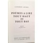 Archer, Catherine | Poèmes à lire tout haut ou tout bas (édition originale )