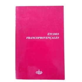 Études francoprovençales