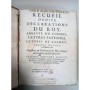 Descartes, conseiller au parlement | Manuscrit - Table des édits royaux de Louis XIV - 1633 à 1706