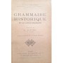 Brachet, Auguste | Grammaire historique de la langue française